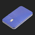Super Slim 800-1200 DPI 3D USB Optical Mouse 15mm 3-Button Blue