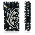 100% Brand New Clear Butterfly Crystal Bling Hard Plastic Case For Sony Ericsson W995