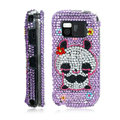 100% Brand New Purple Panda 3D Crystal Bling Hard Plastic Case For Nokia Mini N97