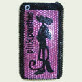 Brand New Pink Panther Bling Crystal Diamond Rhinestone Cover Case for Apple iPhone 3G 3GS