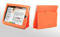 iPad Case Genuine leather No lines Hand-built - Orange