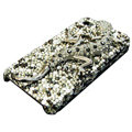 S-warovski Crystal bling Gecko Case for iphone 4 - black
