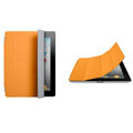 Miraculous magnetic wake smart cover for iPad 2 / The New iPad - orange