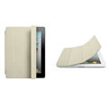 Miraculous magnetic wake smart cover for iPad 2 / The New iPad - white