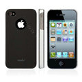 Moshi New arrival Color design cases covers for iphone 4G/4S - black