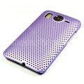 Mesh Hard Case For HTC Desire HD G10 - Purple