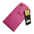 Simple Leather Case For Motorola XT701 - pink