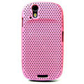 Ultra-thin mesh case for Motorola XT800 - pink