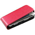 Ultra thin leather case for Nokia N97 mini - red
