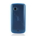 NILLKIN Super Matte Silicone case for Nokia C5-03 - blue