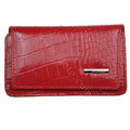 Sinpool leather holster case for Samsung i997 infuse 4G - red