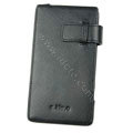 leather holster case for Samsung i997 infuse 4G - black EB001