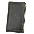 leather holster case for Samsung i997 infuse 4G - black EB002