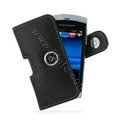 PDair holster leather case for Sony Ericsson Vivaz U5i - black