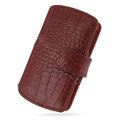 PDair holster leather case for Sony Ericsson Vivaz U5i - red EB003