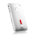 Capdase Silicone Cases Covers for iPhone 3G/3GS - white