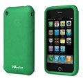 iGenius Silicone Cases Covers for iPhone 3G/3GS - green