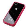 Color Covers Hard Back Cases for iPhone 4G - pink