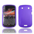TPU silicone cases covers for Blackberry 9900 - purple
