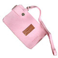 Holster leather case Sets for Blackberry Storm 9530 - Pink