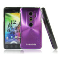 i-smartsim metal hard case for HTC EVO 3D - Purple