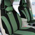 Double color Series Auto Car Seat Covers Cushion - Green