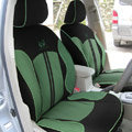 Double color Series Car Seat Covers Cushion - Green EB002