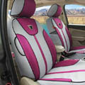 Double color Series Car Seat Covers Cushion - Rose
