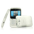 IMAK Ultra-thin Scrub Transparency cases covers for HTC Chacha A810e G16 - White