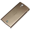 Original battery back cases covers for Sony Ericsson Xperia ray ST18i - Gold
