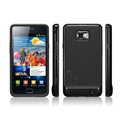 SGP Scrub Silicone Cases Covers For Samsung i9100 GALAXY S2 SII - Black
