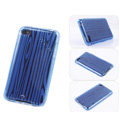 s-mak colorful bright cases covers for iPhone 5G - Blue