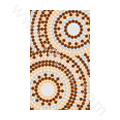 Circle bling crystal cases covers for your mobile phone model - Brown
