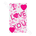 Love bling crystal cases covers for your mobile phone model - Pink