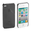 Transparency shell Hard Back Cases Covers for iPhone 4G - Black