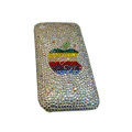 Bling covers Apple diamond crystal cases for iPhone 3G - White