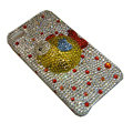 Bling covers Cute diamond crystal cases for iPhone 4G - Yellow