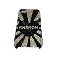 Bling covers SHARON diamond crystal cases for iPhone 4G - Black