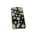 Bling covers Stone diamond crystal cases for iPhone 3G - White