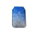 Luxury Bling Holster covers All diamond crystal cases for iPhone 4G - Blue