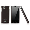 Nillkin skin cases covers for Sony Ericsson Xperia ray ST18i - Brown