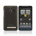 Nillkin scrub hard skin cases covers for HTC EVO 4G A9292 - Brown