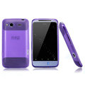 Nillkin scrub skin silicone cases covers for HTC Salsa G15 C510e - Purple