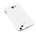 ROCK bright side skin hard cases covers for Samsung Galaxy Note i9220 - White (Screen protection film)