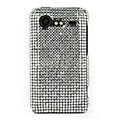 Bling Point crystals cases diamonds covers for HTC Incredible S S710e G11 - White