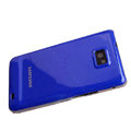 Piano paint Hard Back Cases Covers for Samsung i9100 Galasy S II S2 - navy