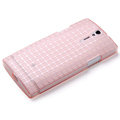 ROCK TPU soft cases skin covers for Sony Ericsson LT26i Xperia S - Pink