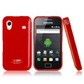 Boostar TPU soft skin cases covers for Samsung Galaxy Ace S5830 i579 - Red