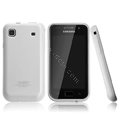 Boostar TPU soft skin cases covers for Samsung i9000 Galaxy S i9001 - White
