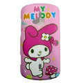 Cartoon Miffy Scrub Hard Cases Covers for Sony Ericsson WT19i - Pink